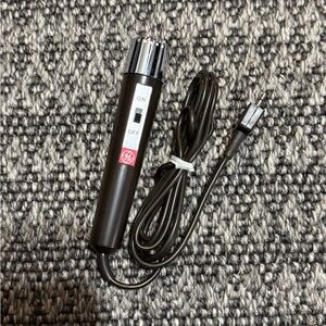 GE Black Dynamic Microphone AS IS UNTESTED